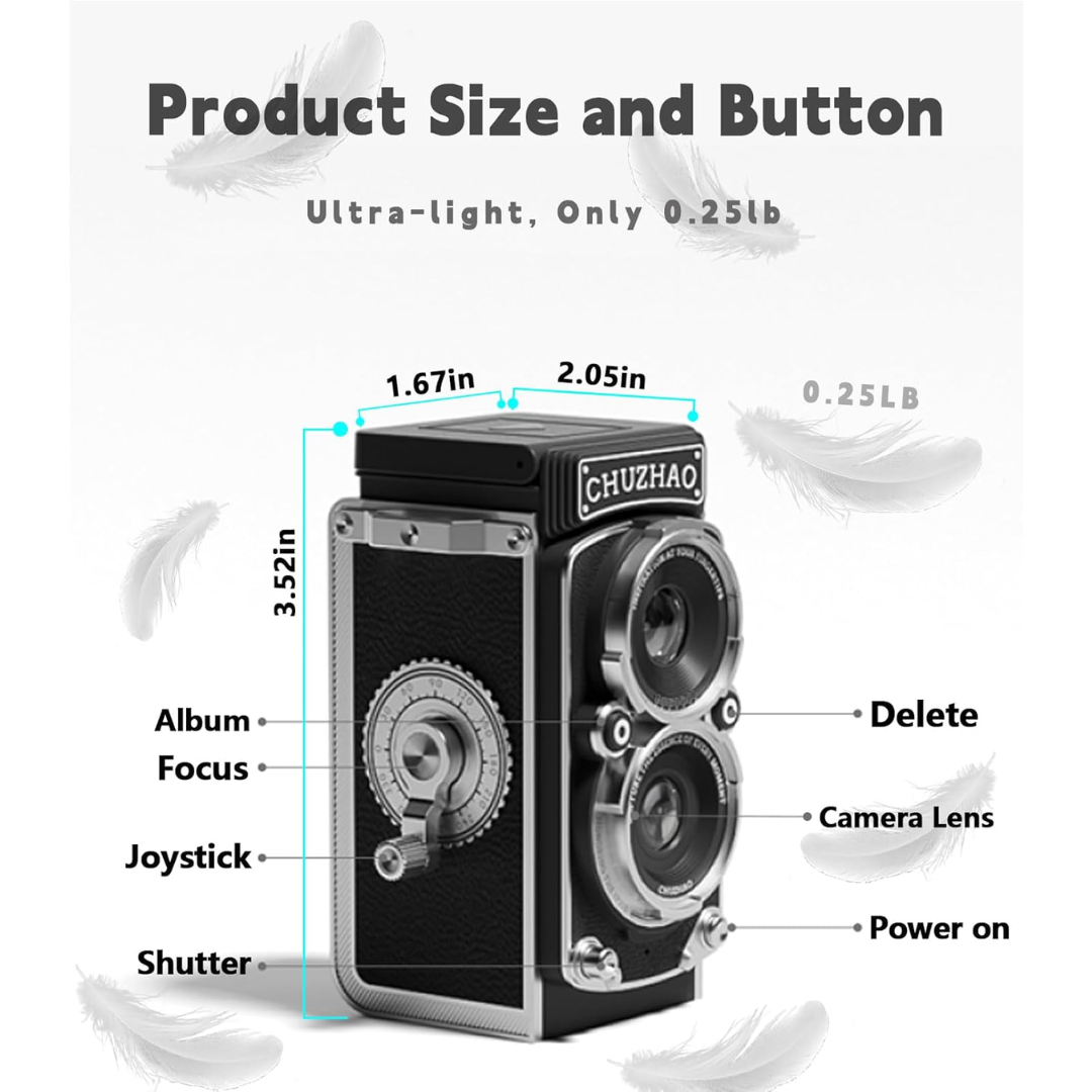 Mini Vintage Camera 1080HD